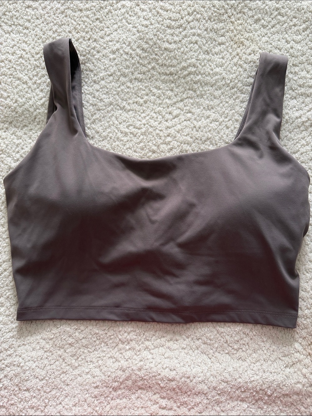 ThirdLove Scoop-Style Sports Bra in Taupe - size Large